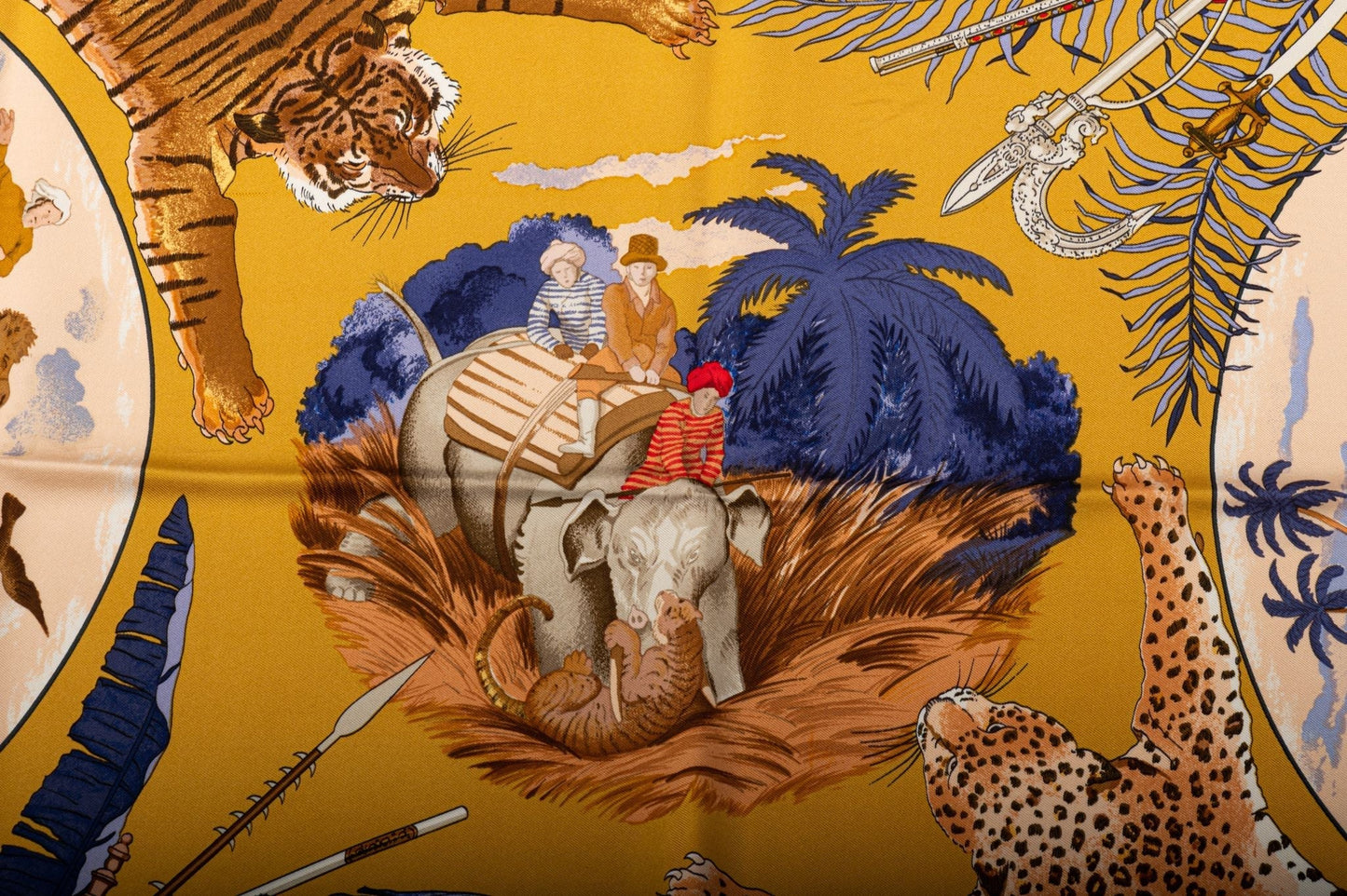 Hermes Chasses exotiques by Dallet Scarf