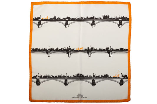 Hermes Le Ponts De Paris Silk Gavroche
