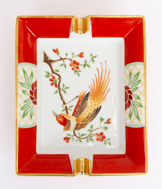 Hermes   Ashtray Exotic Bird