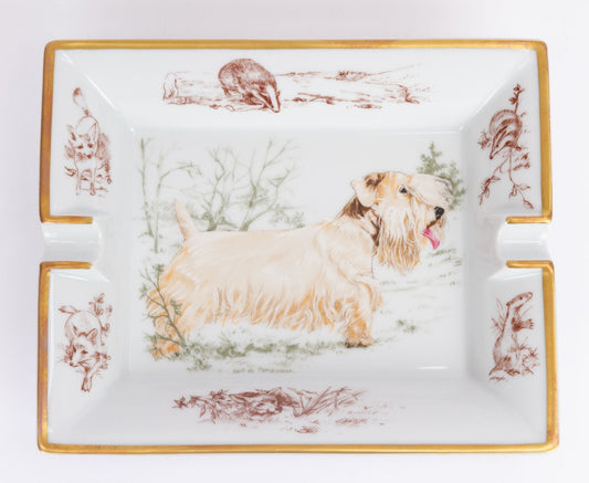 Hermes   Westie Ashtray