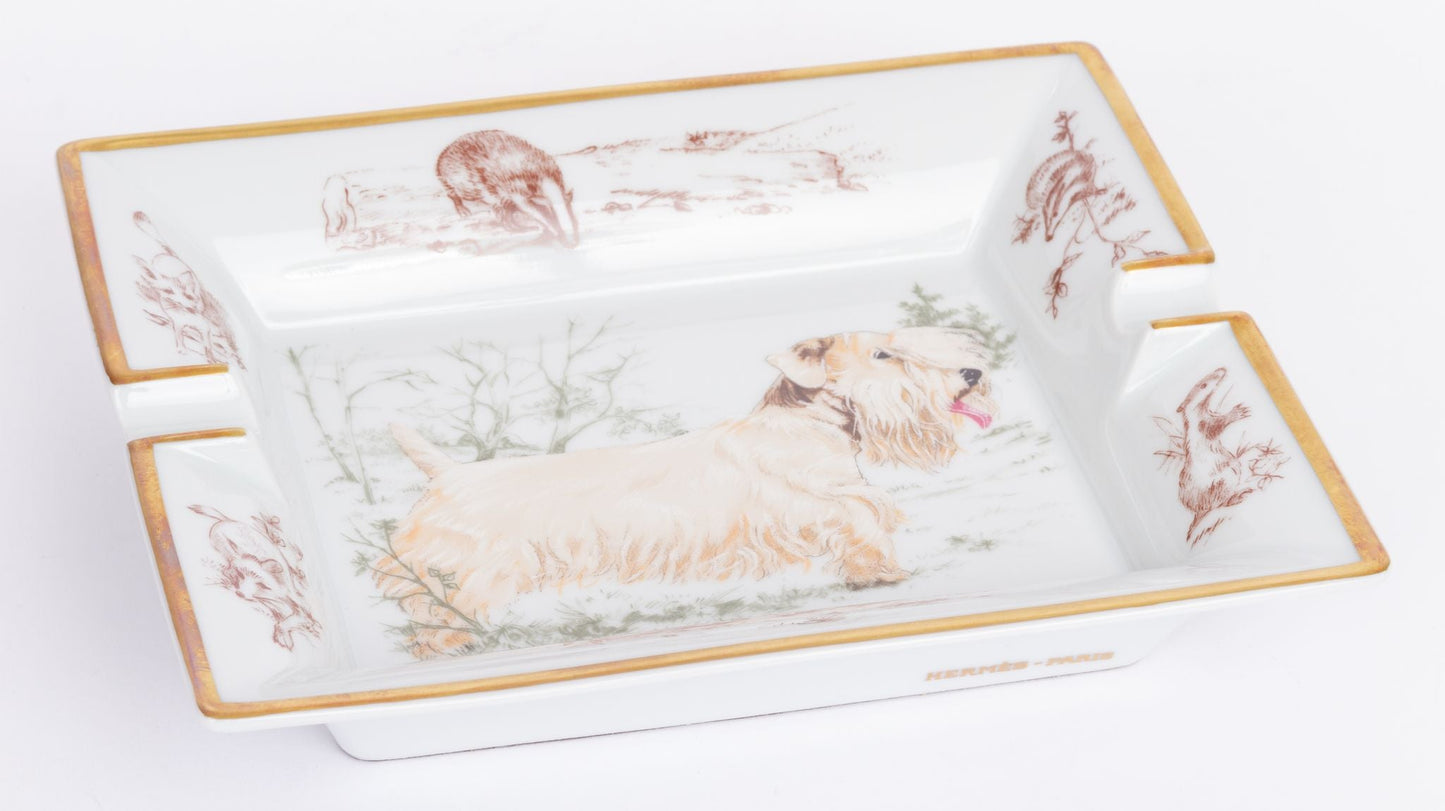 Hermes   Westie Ashtray