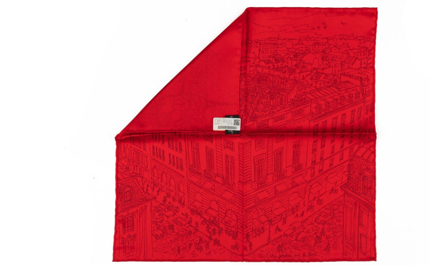 Hermes BNIB Red Rue Foubourg Gavroche
