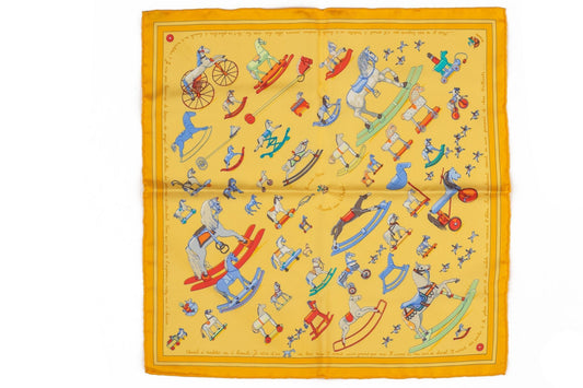 Hermes NIB Raconte Moi Le Cheval Scarf