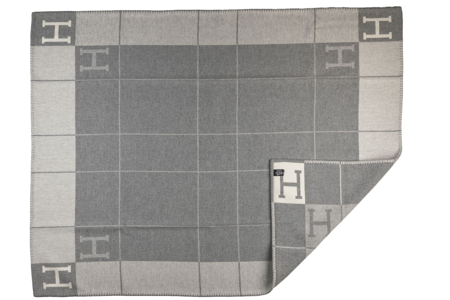 Hermes  New Grey Avalon Blanket
