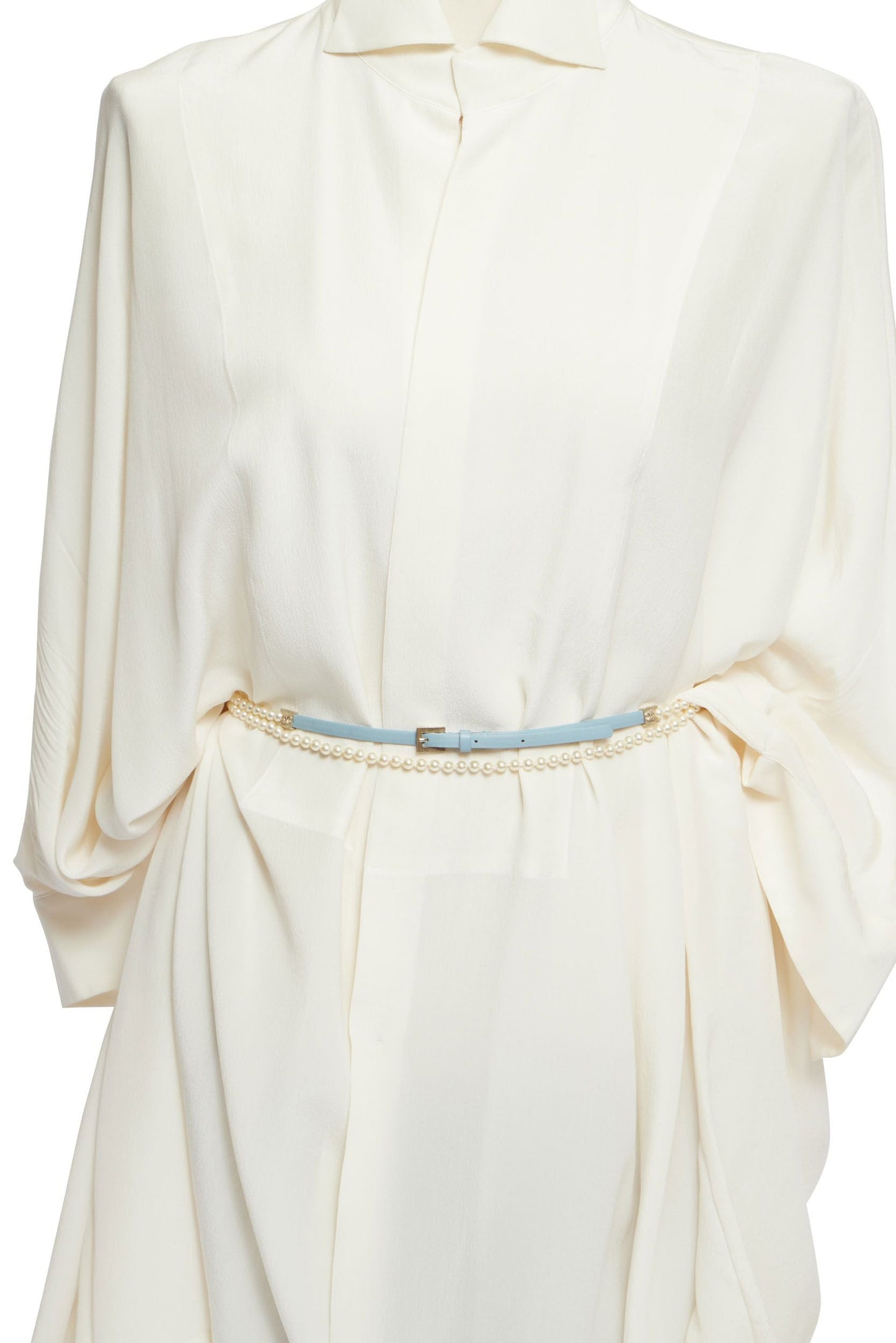 Chanel Double Strand Pearl Belt Necklace