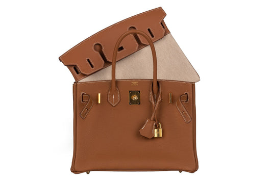 Hermes BNIB Birkin 30 3 in 1 Bag Gold