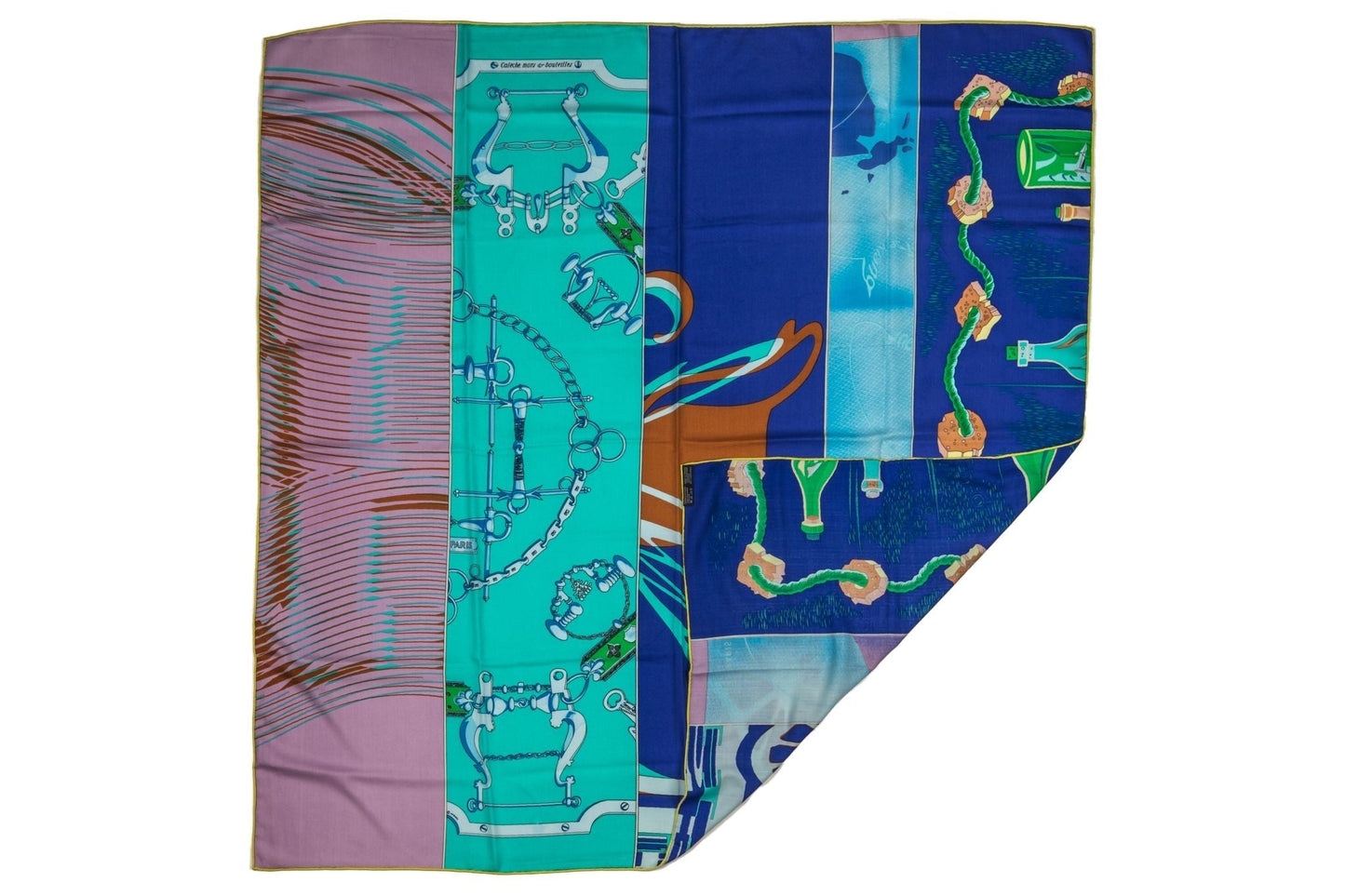 Hermes Multicolor Cashmere Shawl