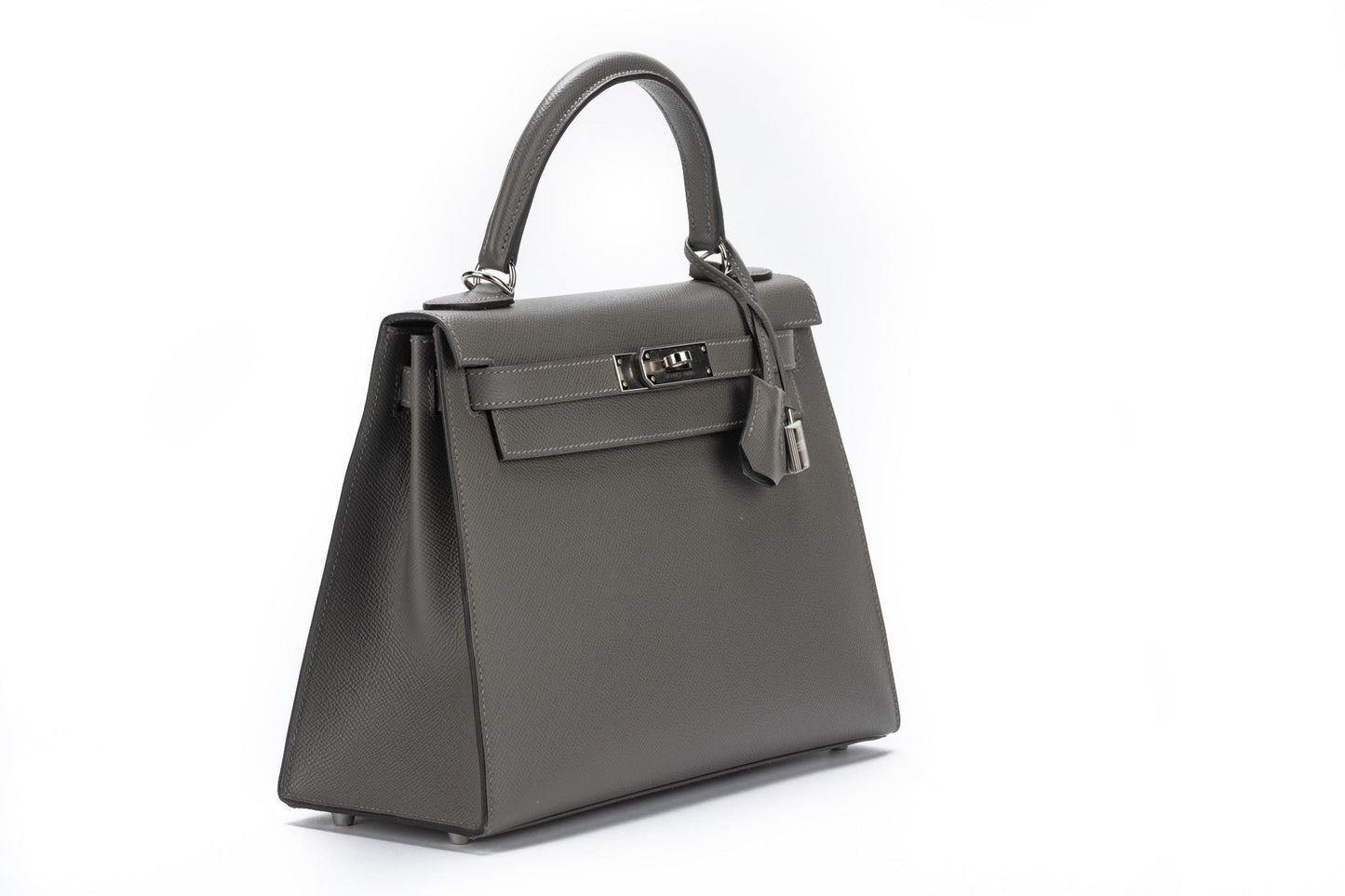 Hermes BNIB Kelly 28 Gris Mouette Togo
