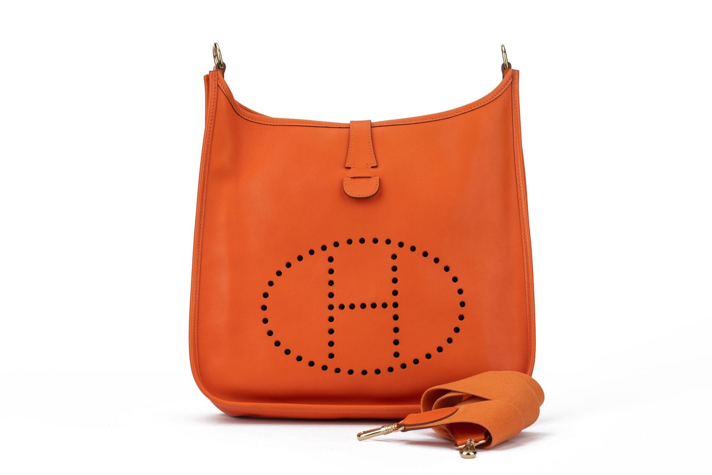 Hermes Evelyne GM Swift Orange