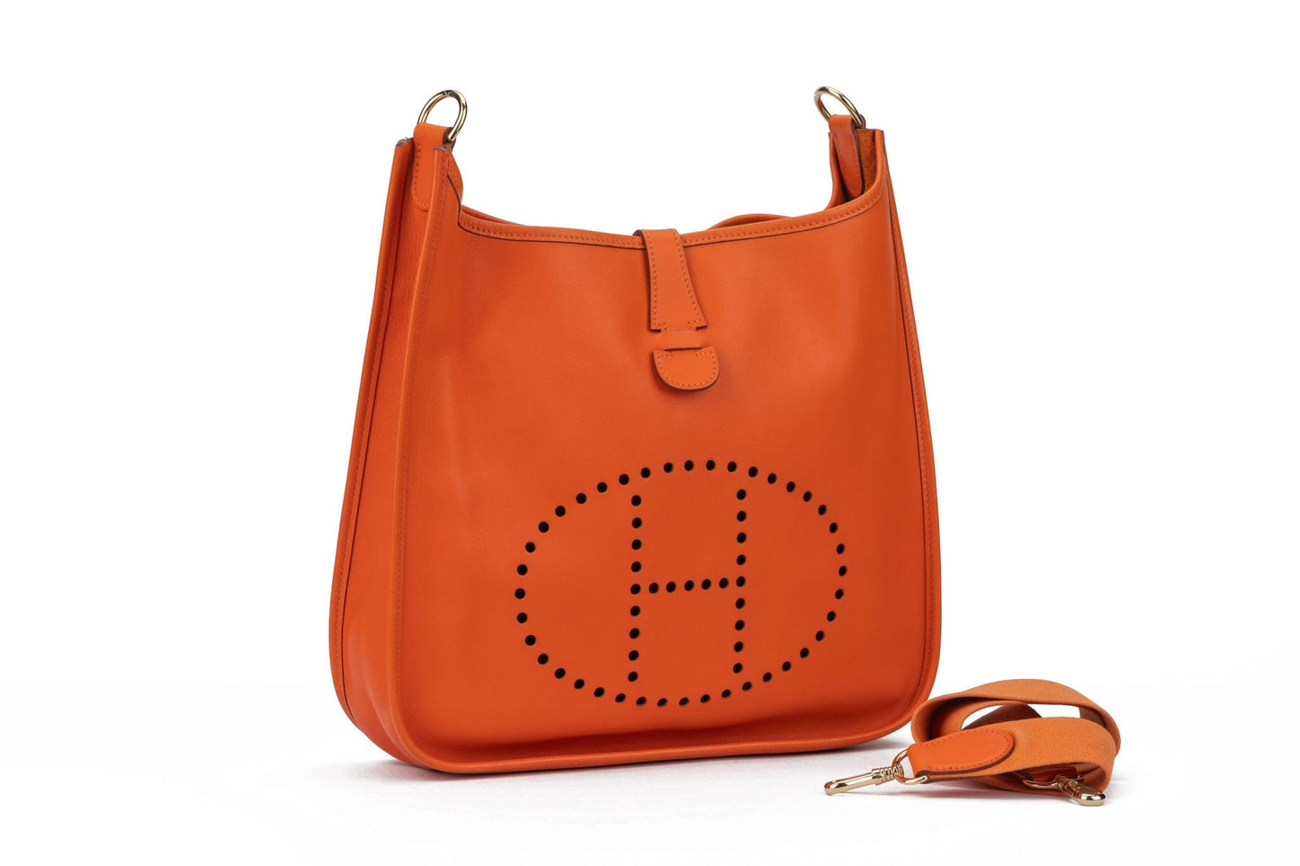 Hermes Evelyne GM Swift Orange