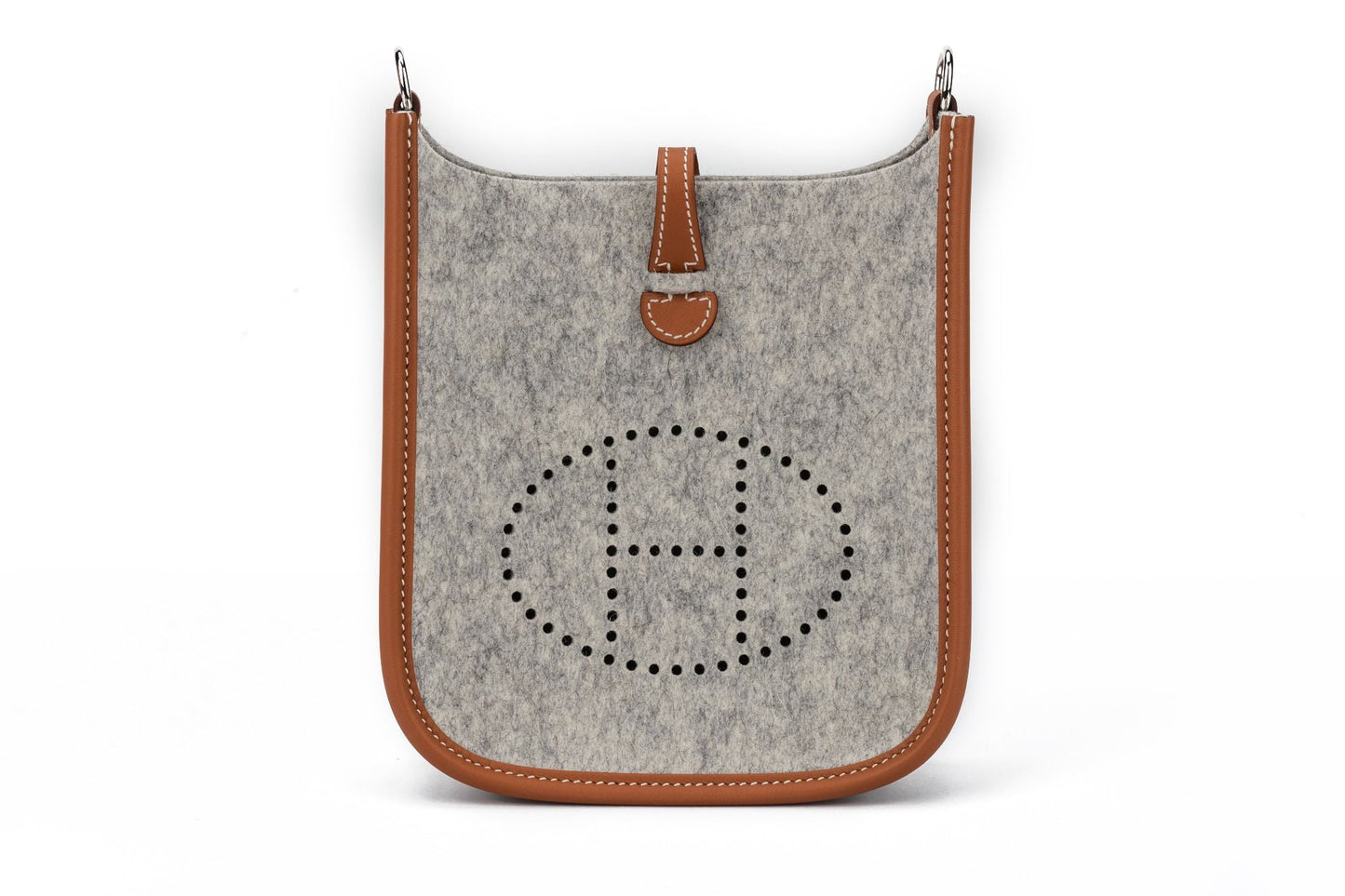 Hermes BNIB Mini Evelyne Felt/Swift
