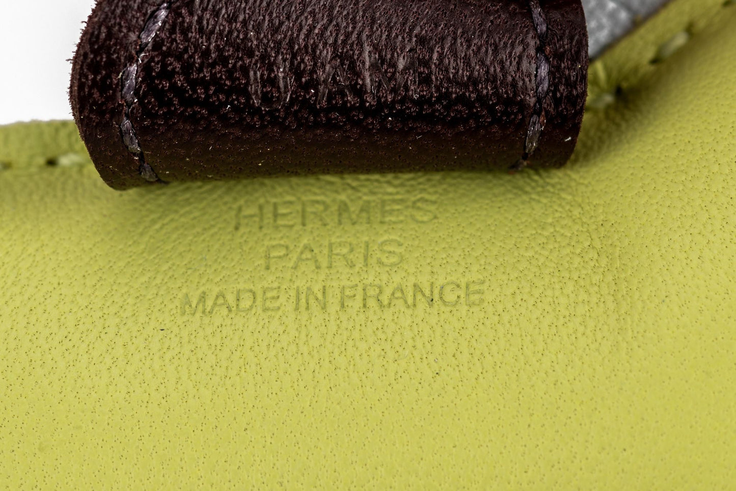 Hermes Jaune PM Grigri Rodeo Charm