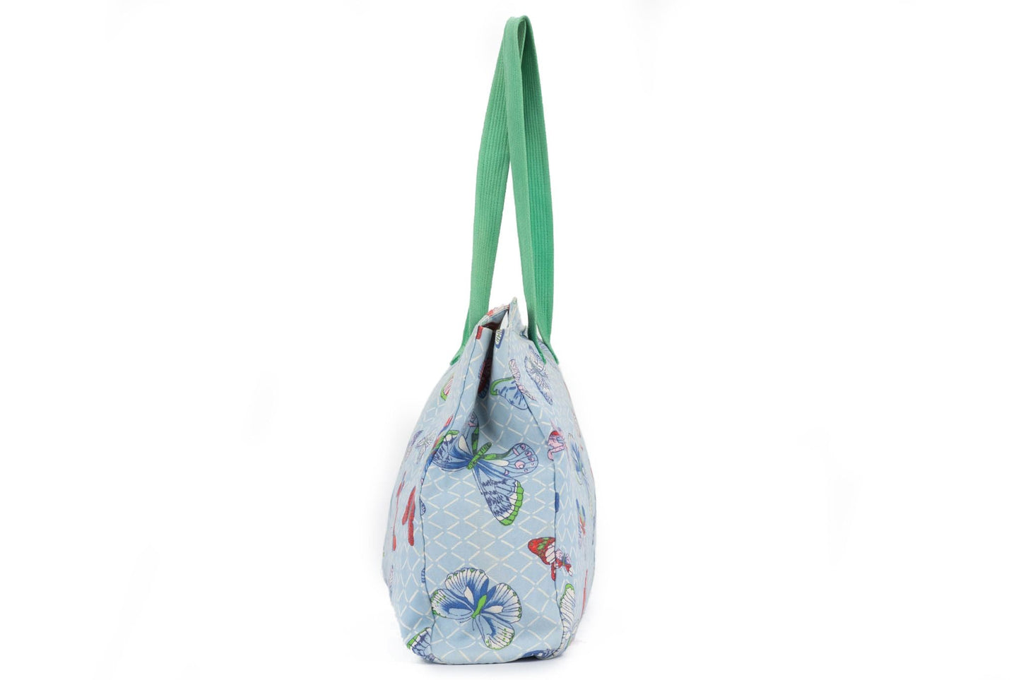 Hermes Large Butterflies Beach Bag