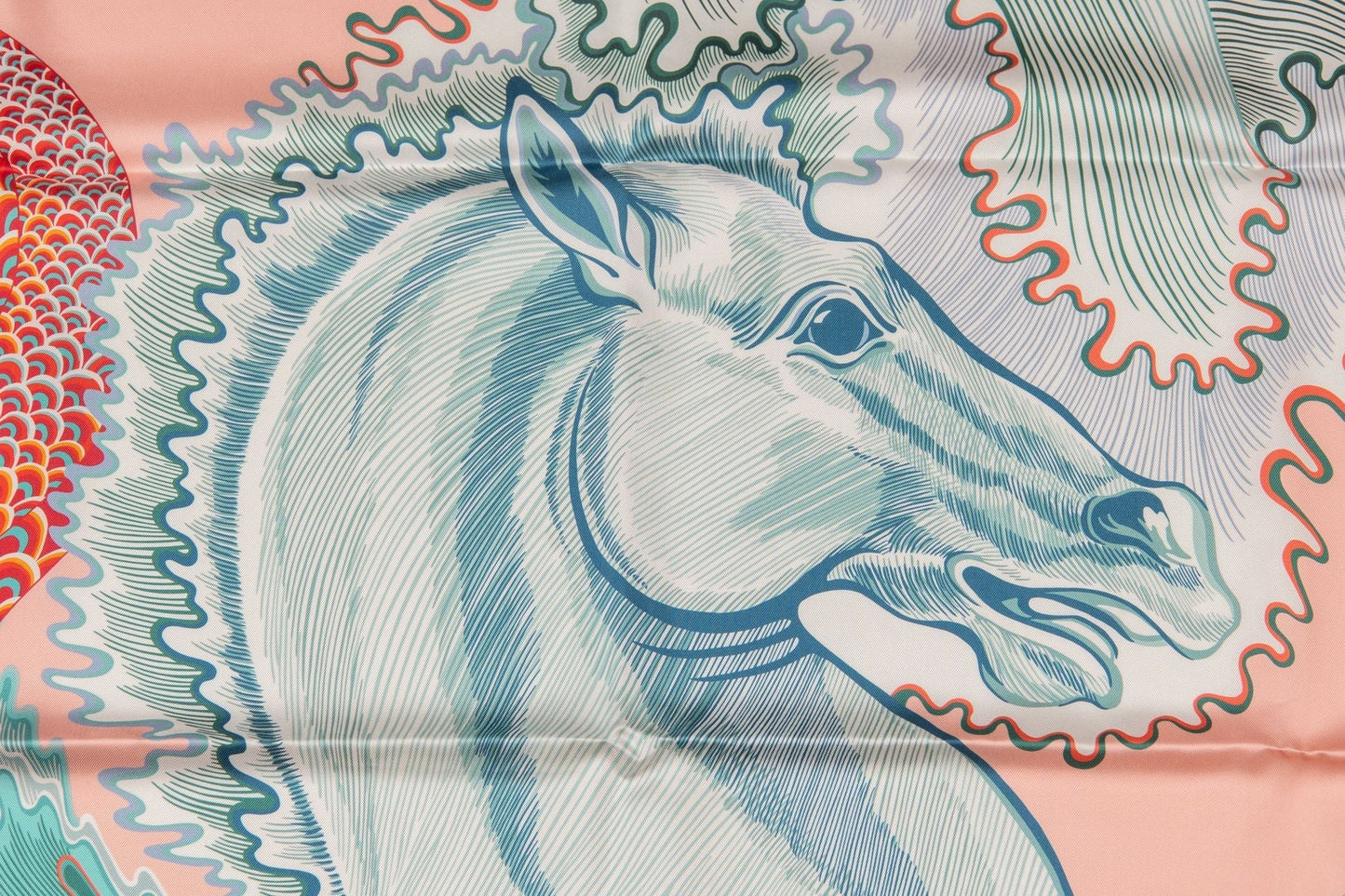 Hermes New Cheval Sirene Scarf Shirley