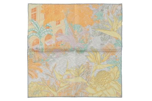 Hermes New Tropical Garden Silk Gavroche