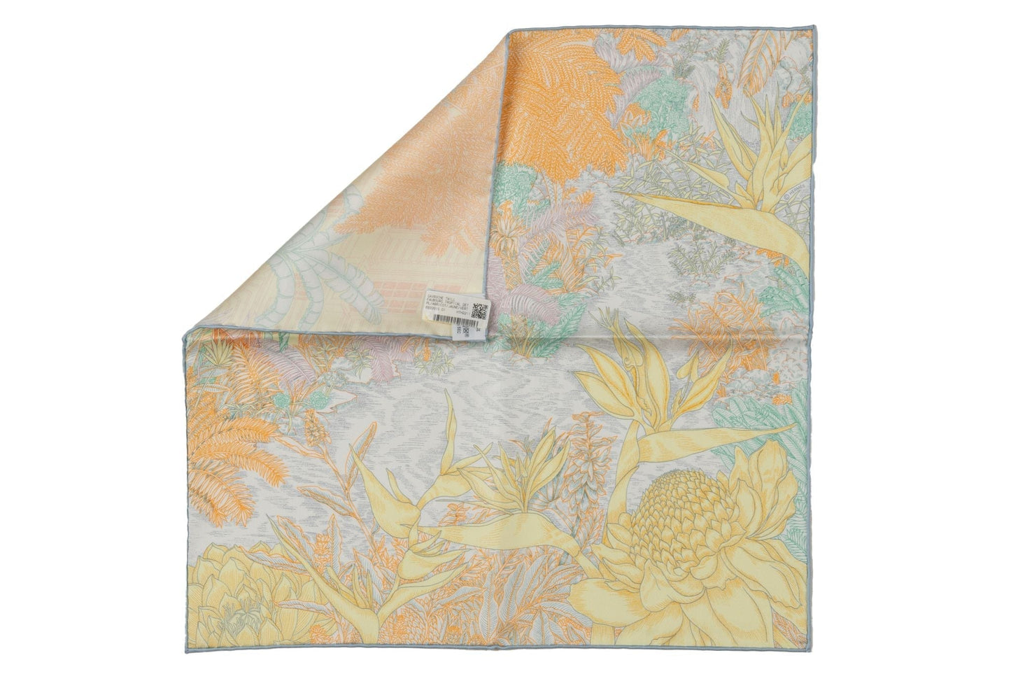 Hermes New Tropical Garden Silk Gavroche