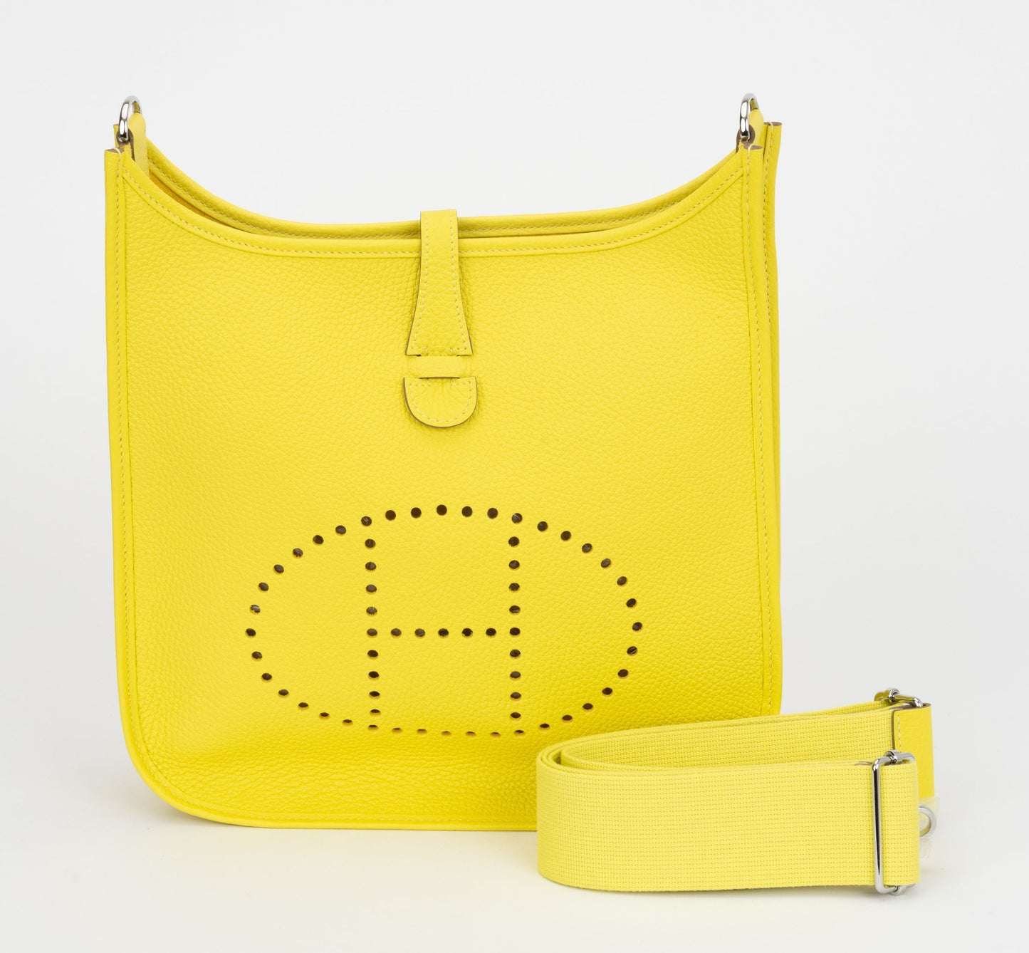 Hermes New Lime Togo Evelyne PM