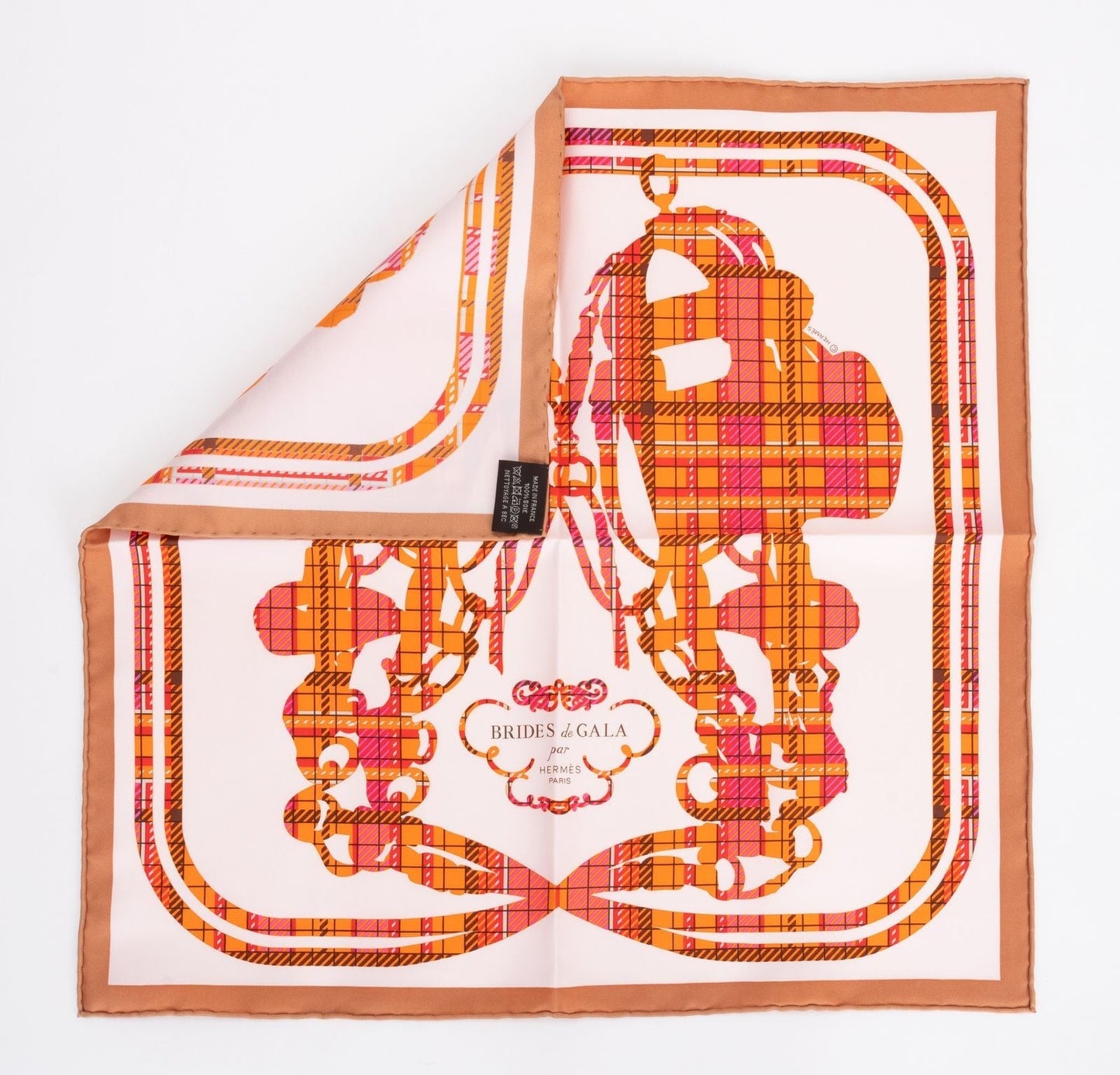 Hermes New Bride De Gala Tartan Gavroche
