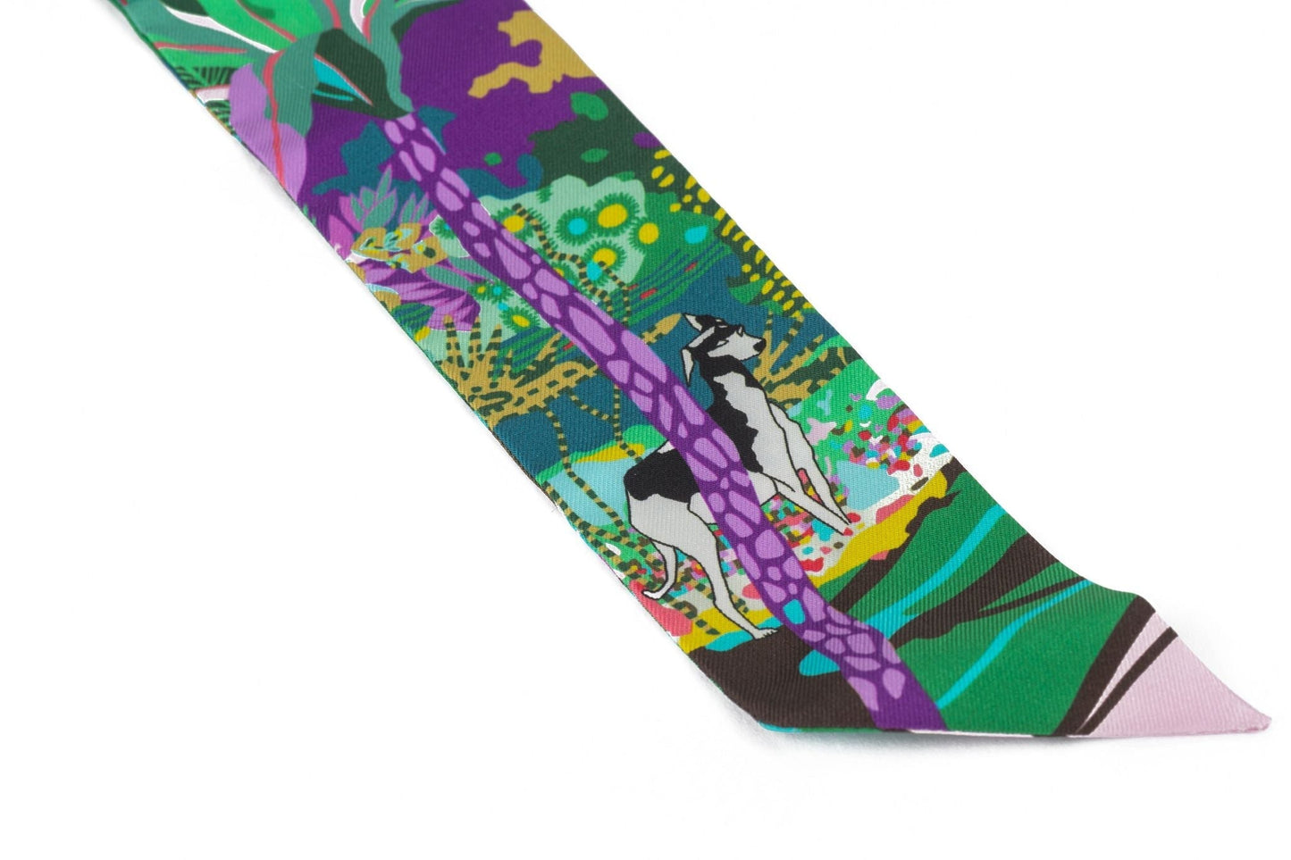 Hermes New "En Liberte'" Silk Twilly