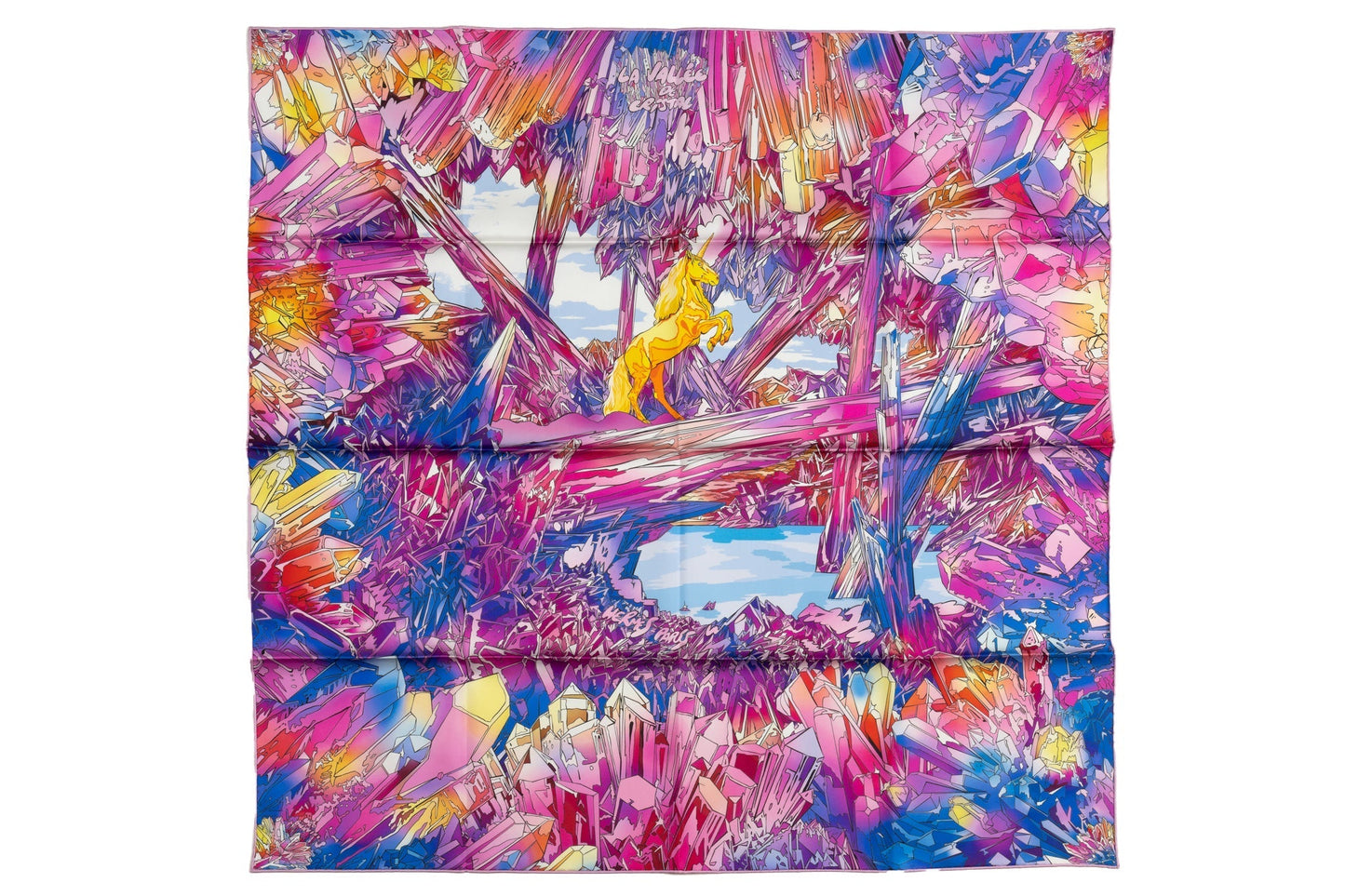 Hermes New La Vallee de Cristal Scarf