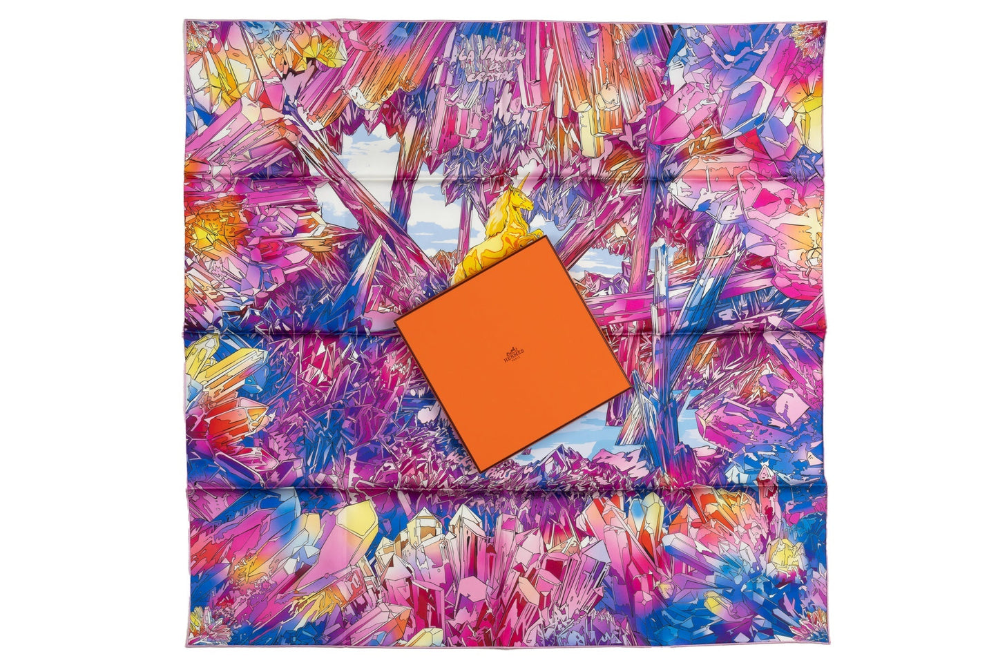 Hermes New La Vallee de Cristal Scarf