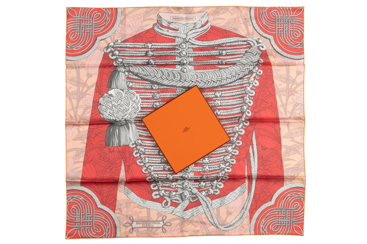 Hermes "Brandebourg" Double Face Scarf
