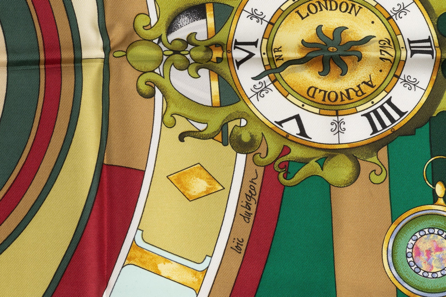 Hermes "La Ronde des Heures" Scarf