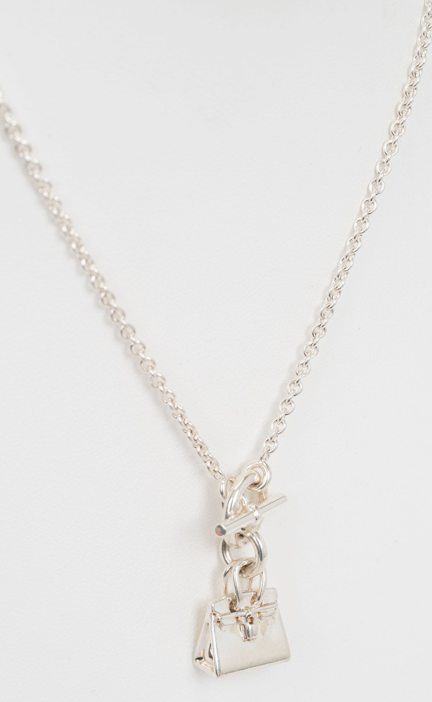 Hermes Sterlin Amulette Pendant Necklace