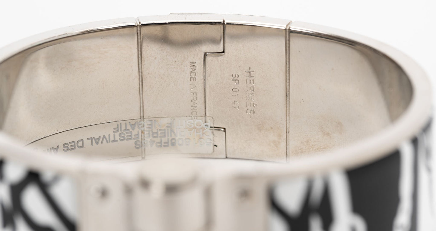 Hermes New Charniere Hinged Bracelet