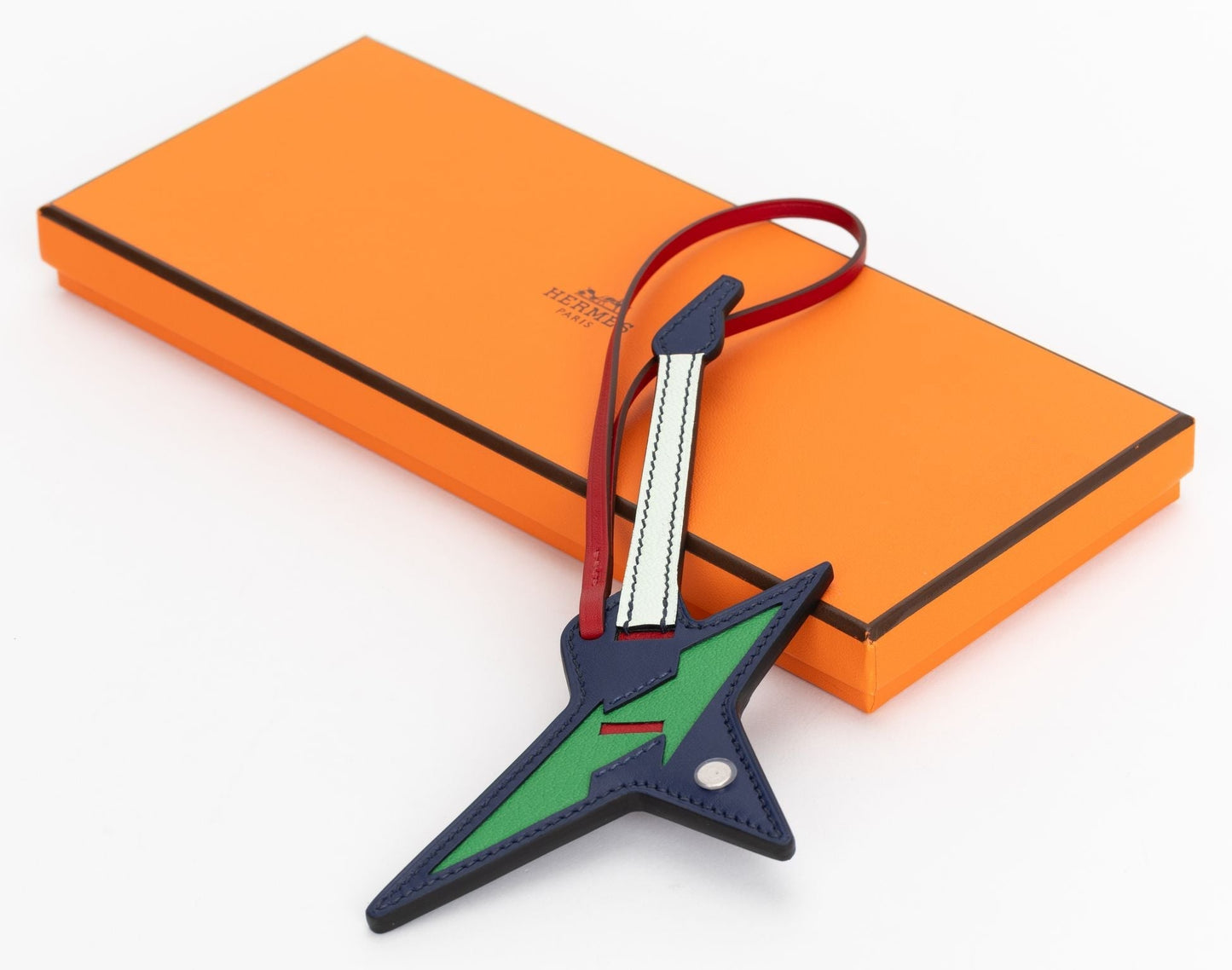 Hermes Guitar Charm Bag w/Pick Tadelakt