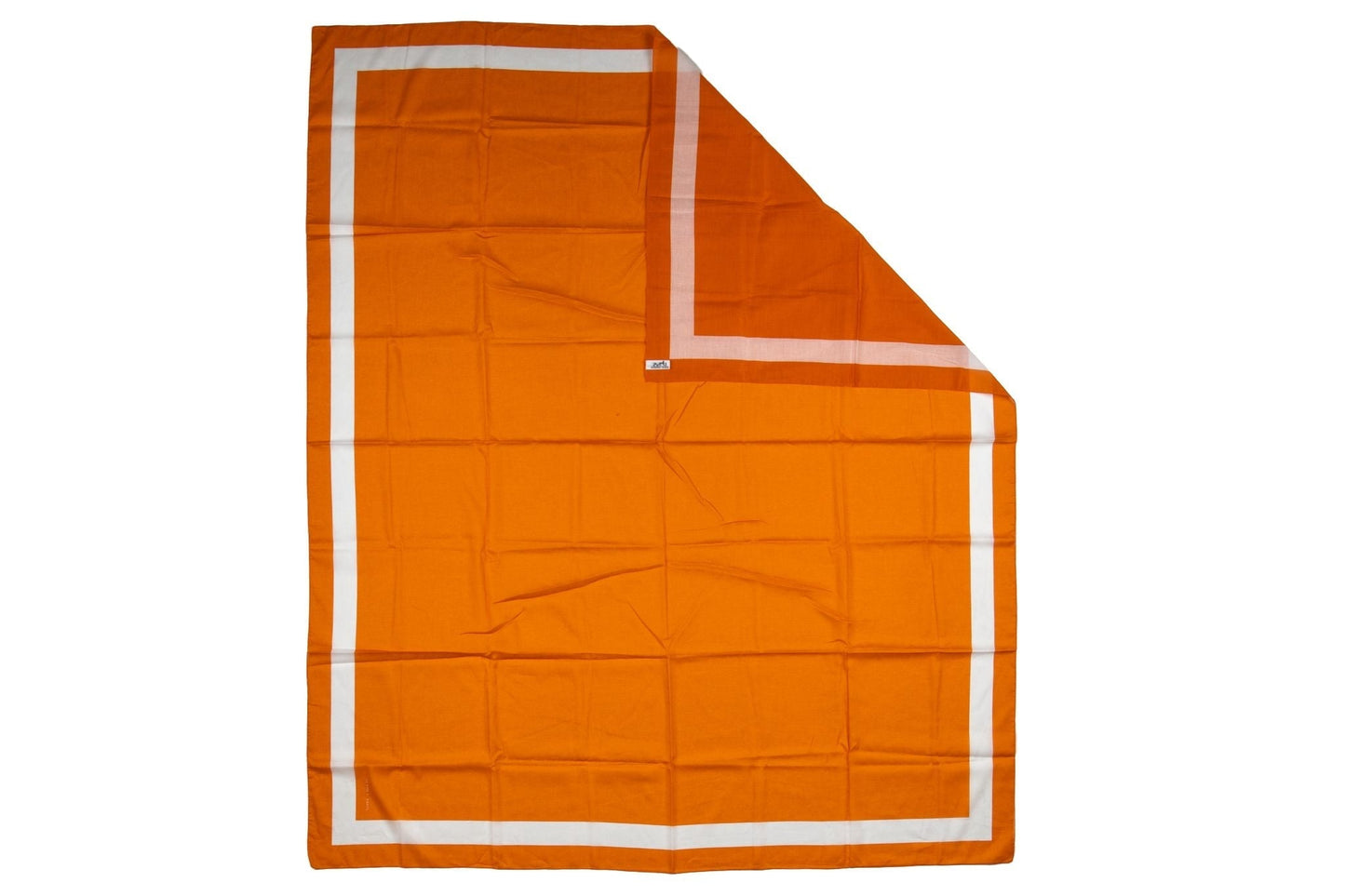 Hermes New Rust Cotton Beach Sarong