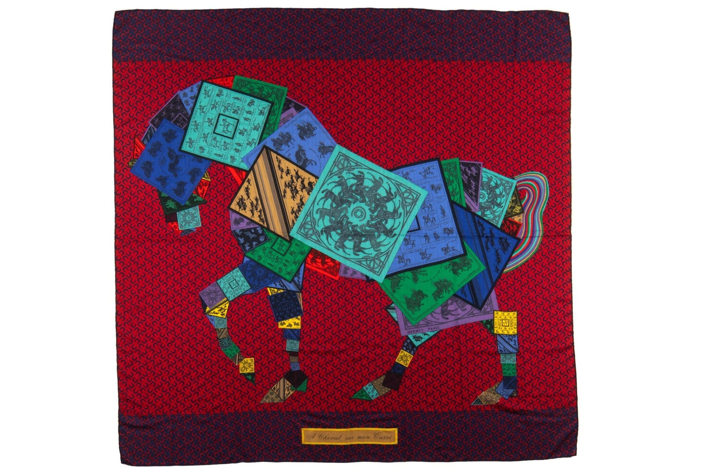 Hermes Cheval Sur Mon Cashmere Shawl