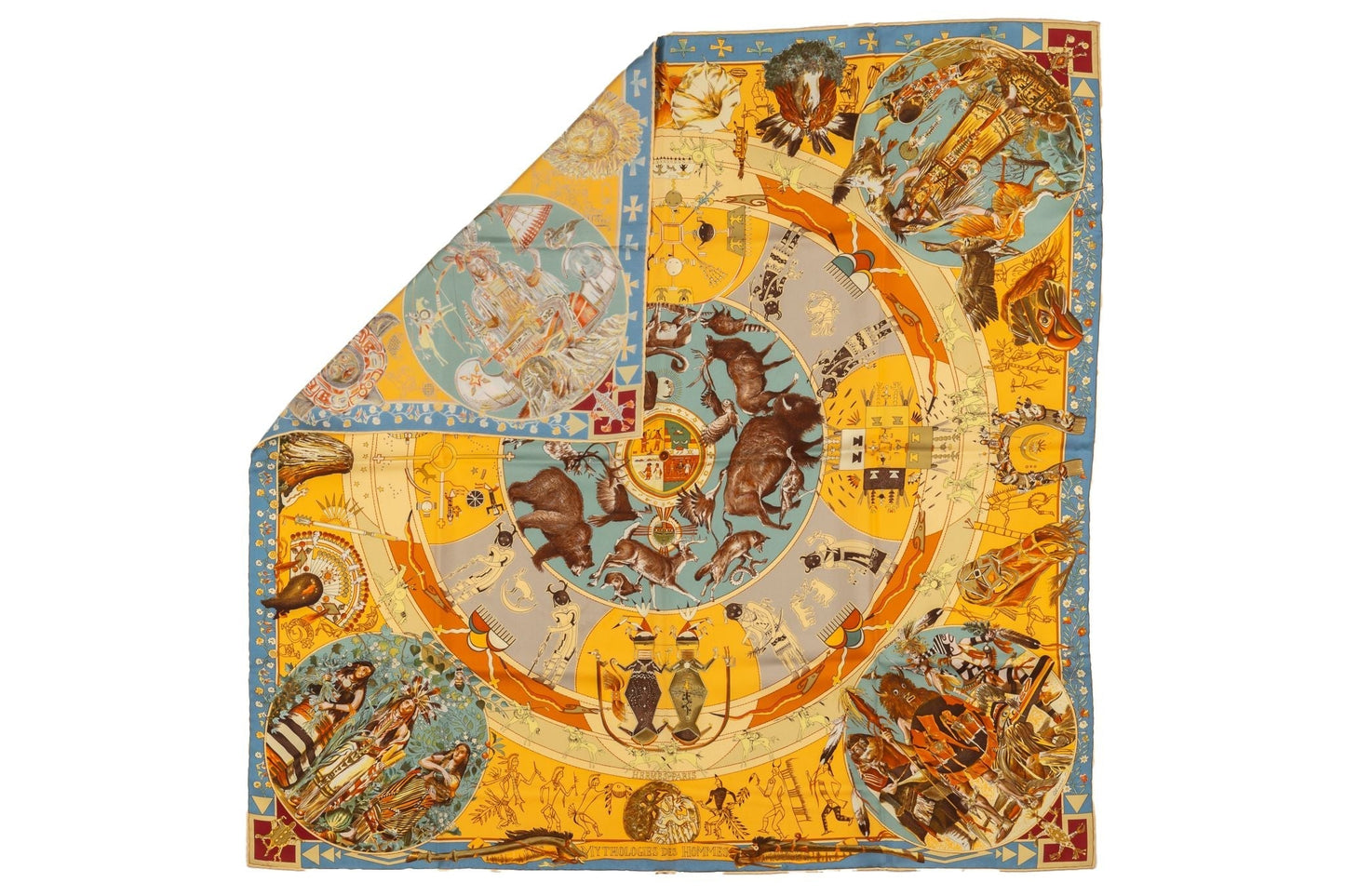 Hermes Les Mythologies Scarf