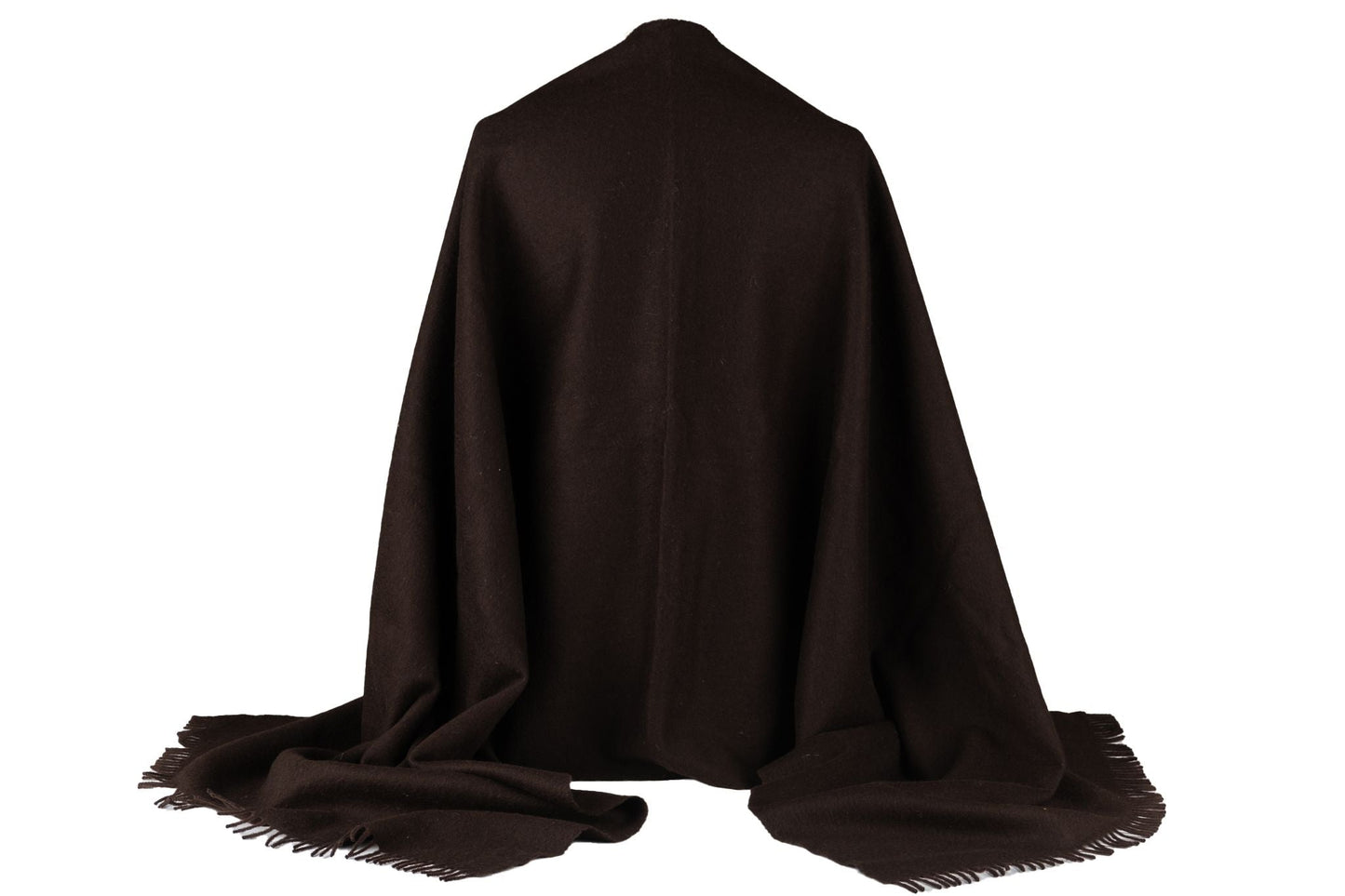 Hermes Brown Cashmere  Scarf