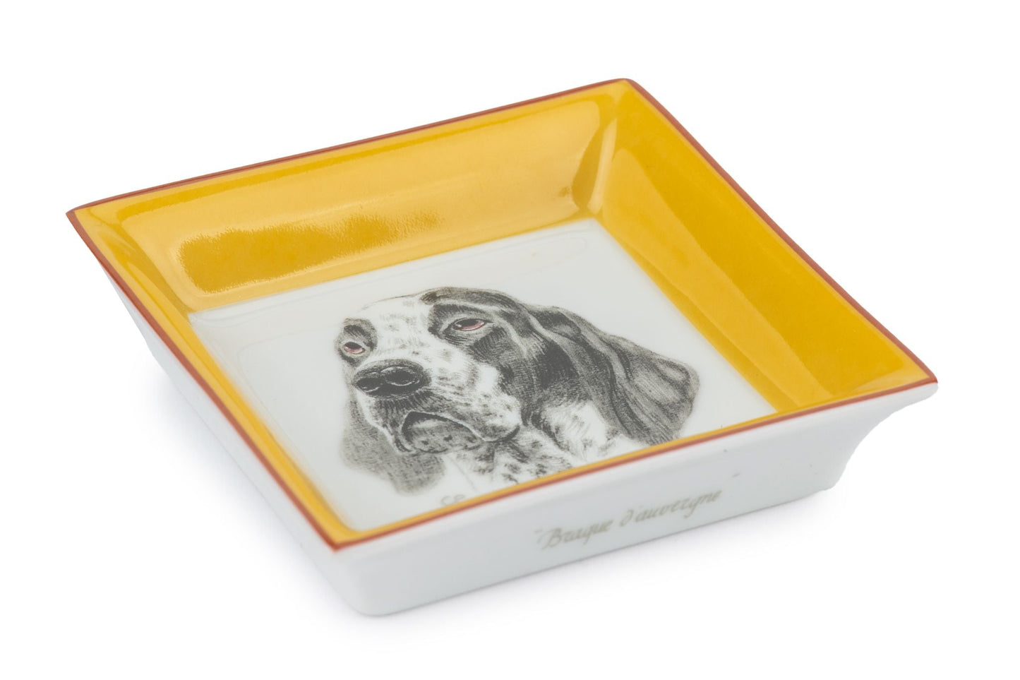 Hermes Pair Braque   Mini Ashtrays