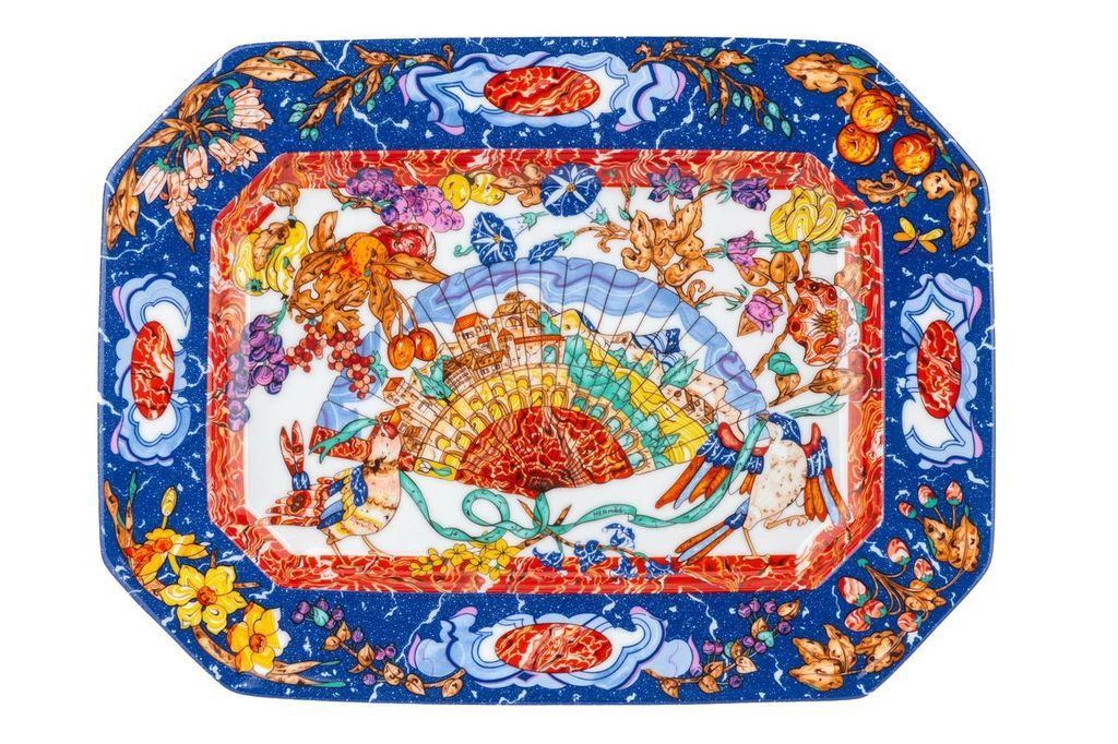 Hermes Pierres d'Orient Serving Platter