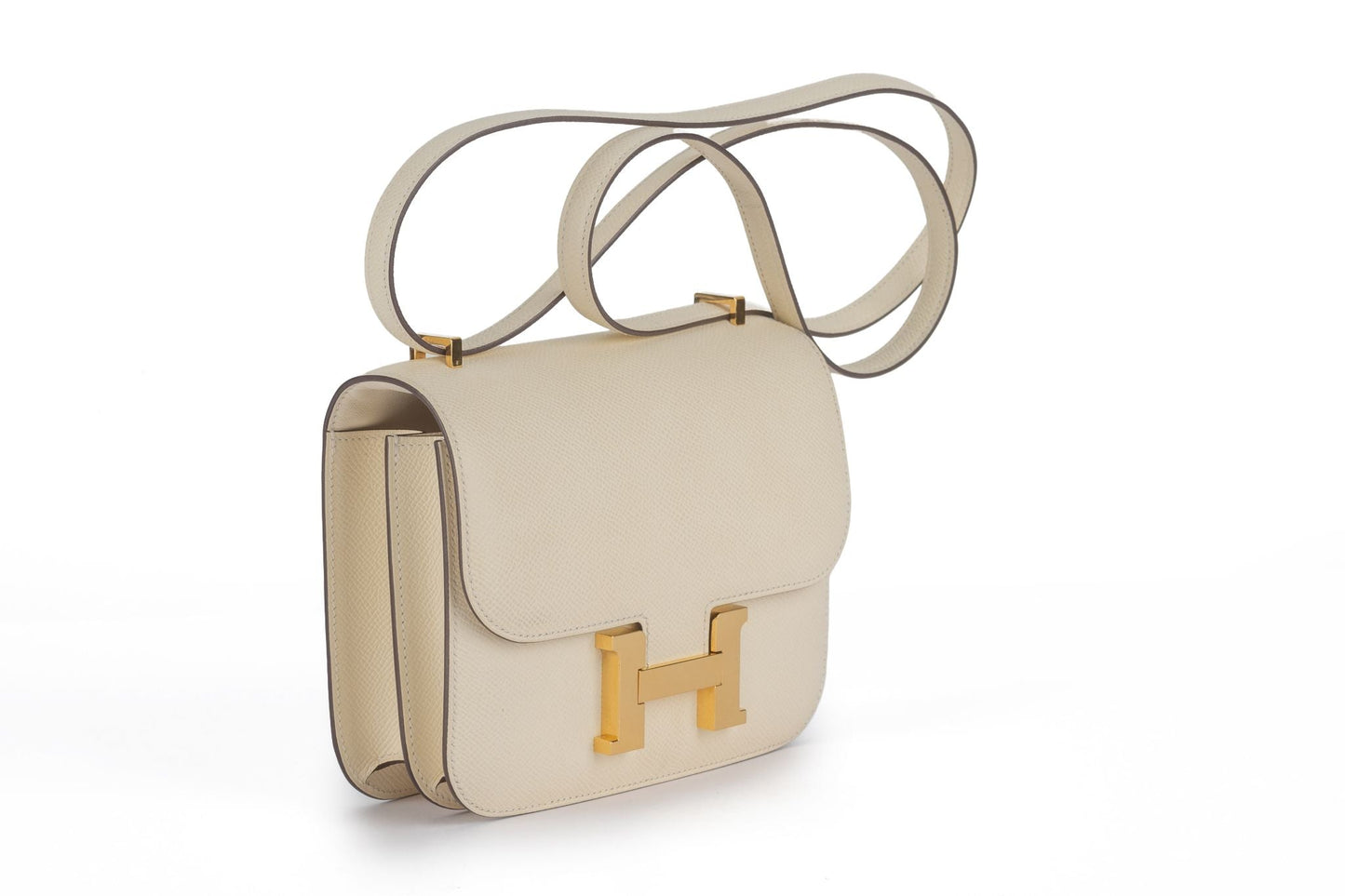 Hermes Mini Constance 18cm Craie