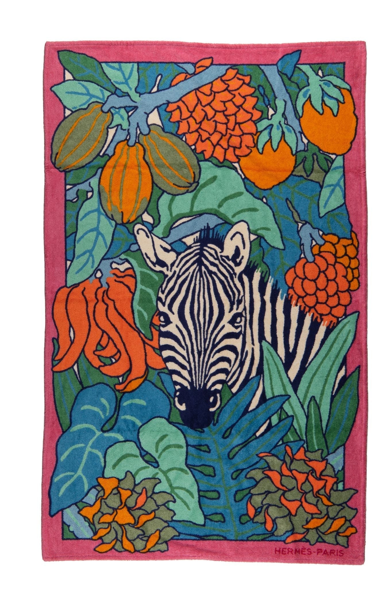 Hermes âœAu Coeur de lâ˜Etéâœ Beach Towel