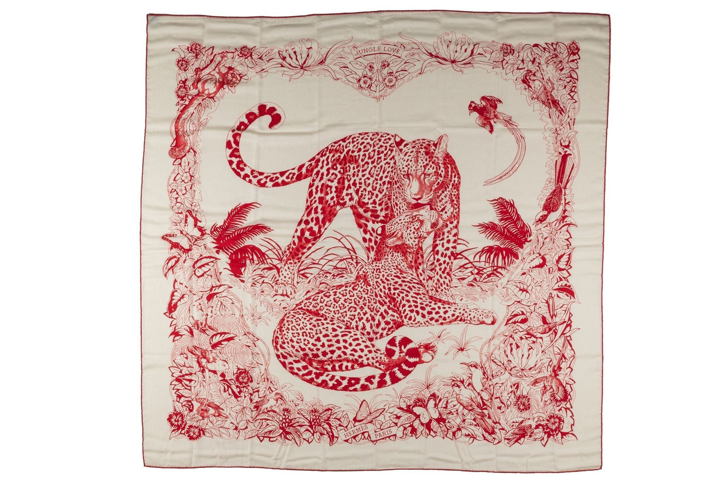 Hermes "Love Tattoo" Jungle Love Shawl