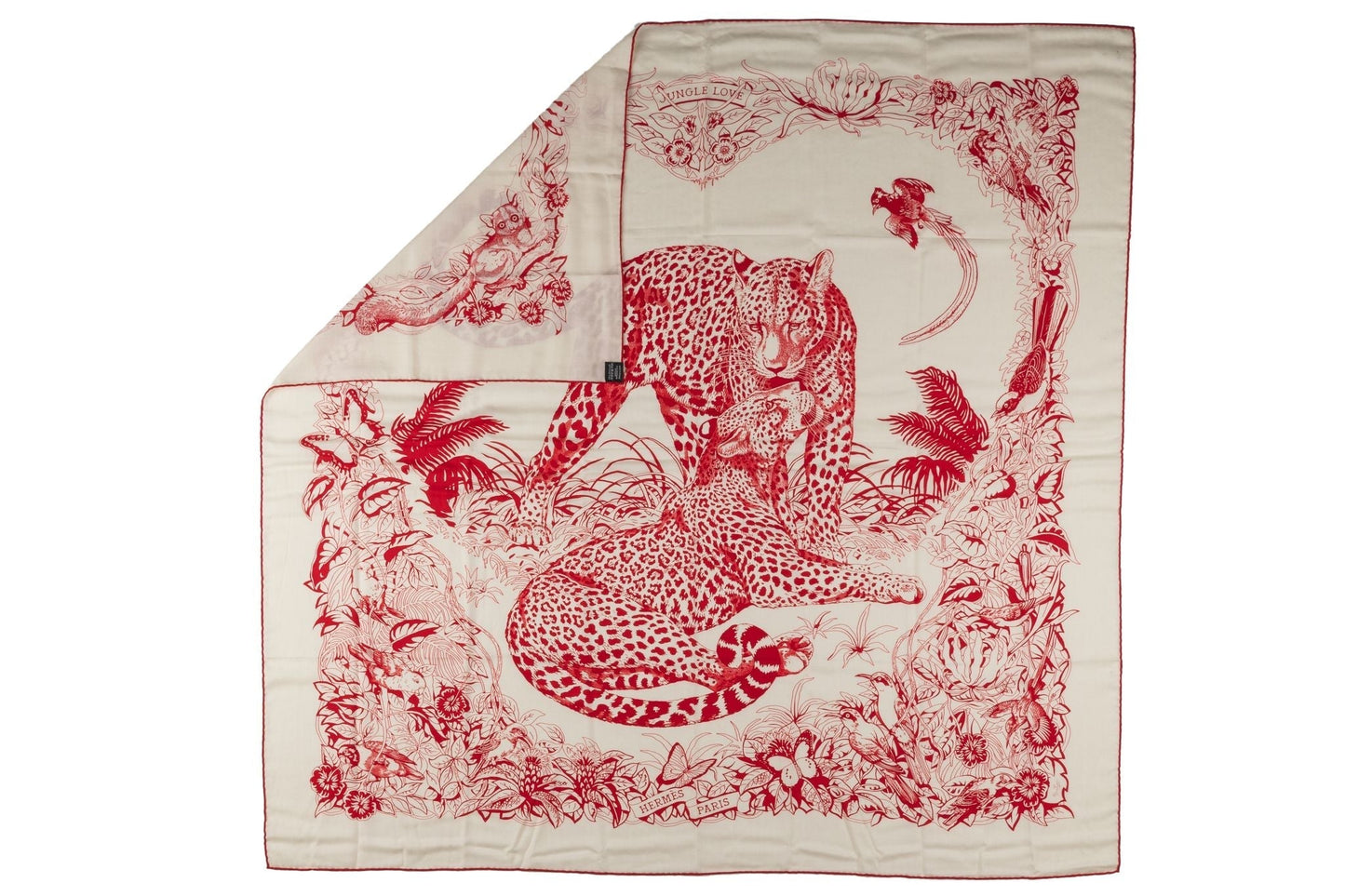Hermes "Love Tattoo" Jungle Love Shawl
