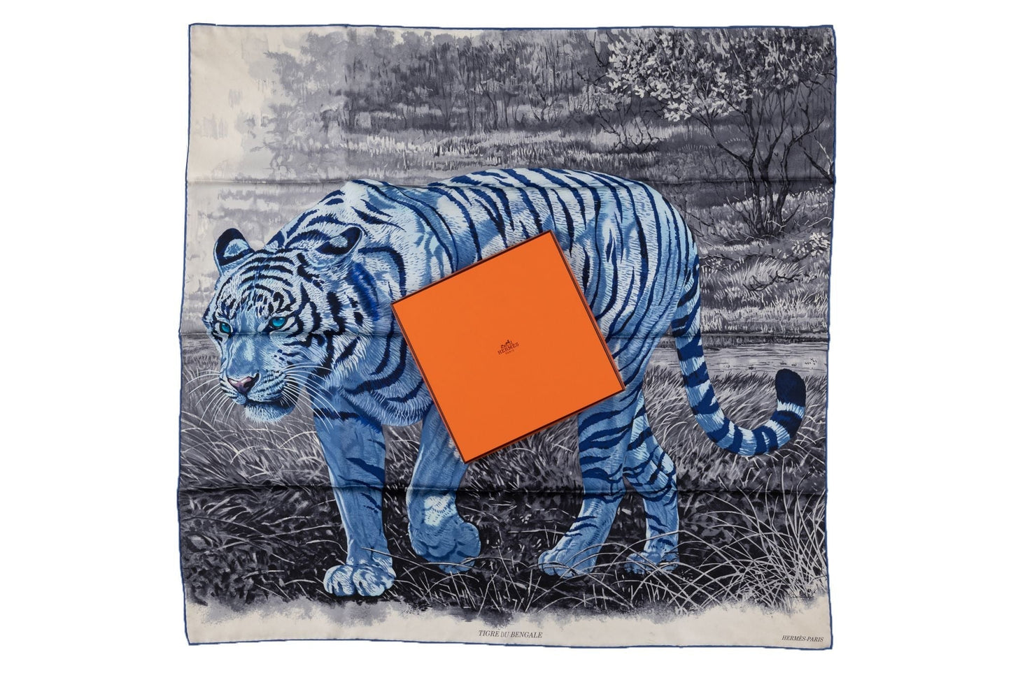 Hermes âœTigre du Bengaleâœ Scarf