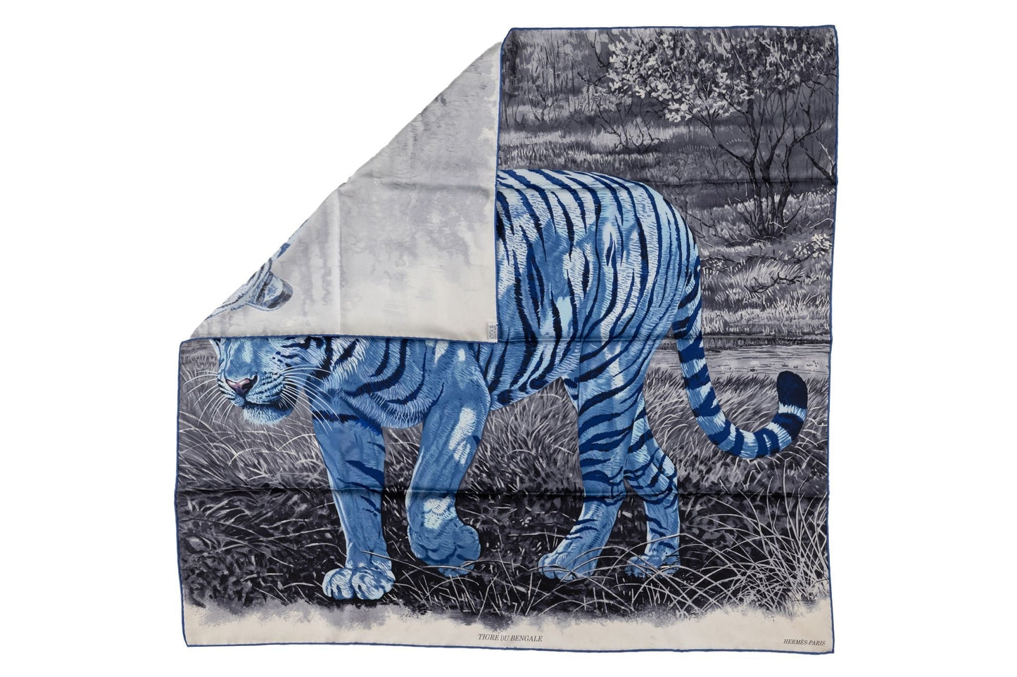 Hermes âœTigre du Bengaleâœ Scarf