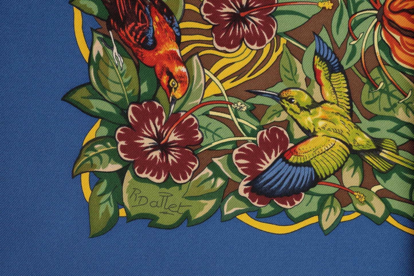 Hermes âœJungle Loveâœ Silk Scarf Dallet