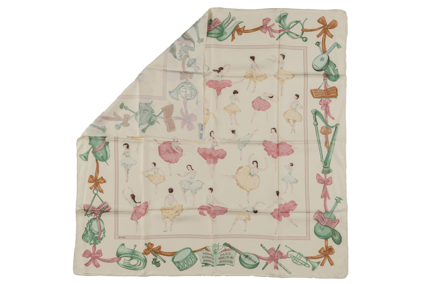 Hermes "La Danse" Rare Silk Scarf