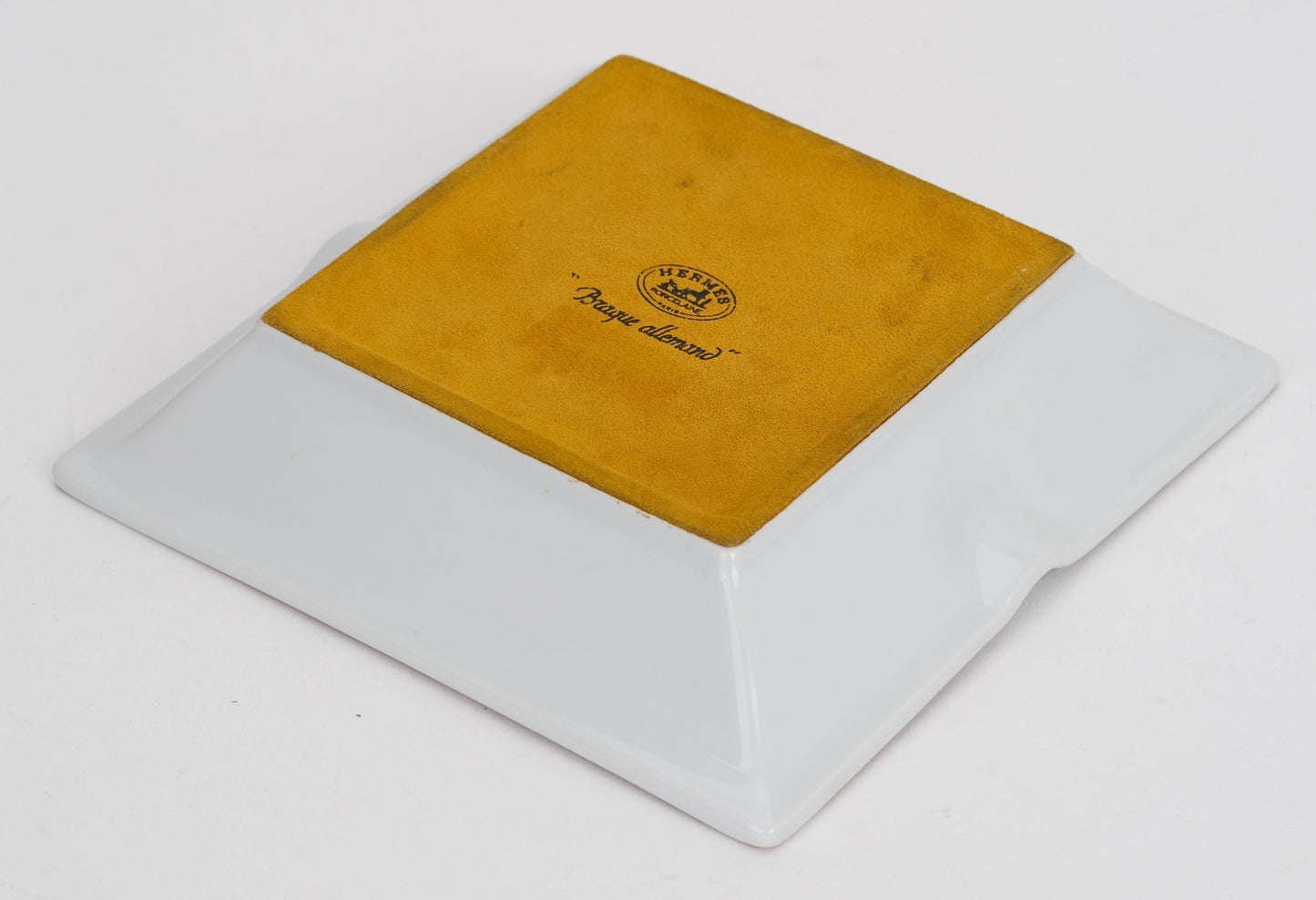 Hermes Braque Allemand Limoges Ashtray