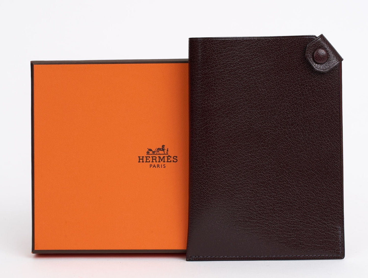 Hermes New Passport Holder Rouge H