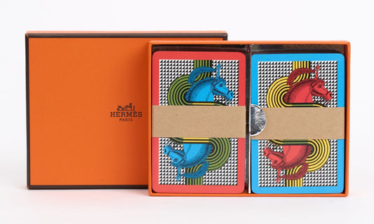 Hermes Equestre Playing Cards New In Box