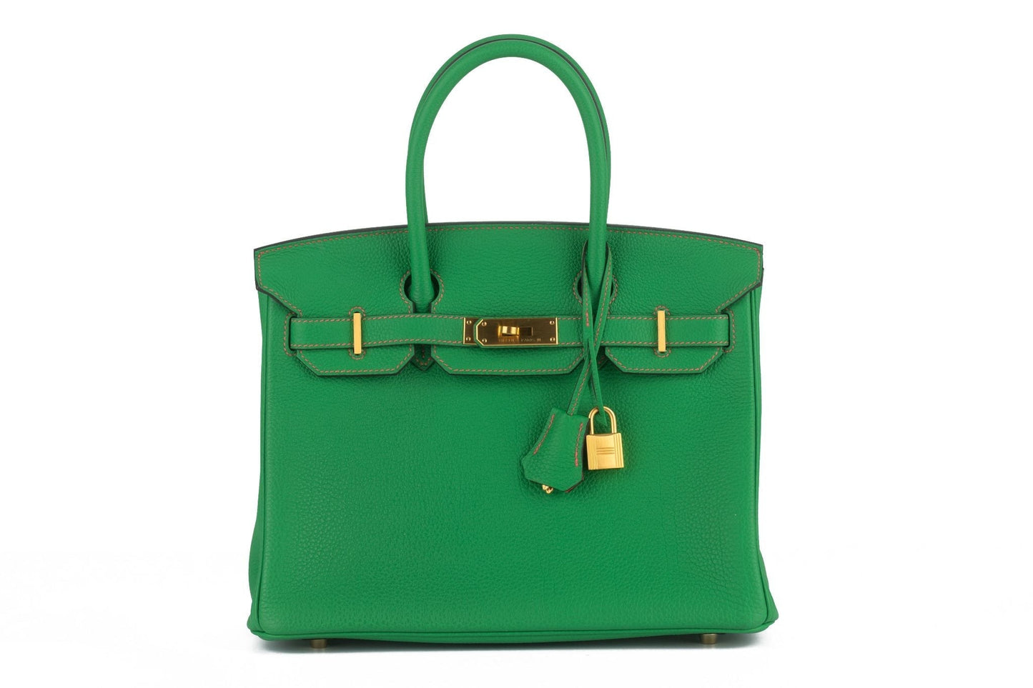 Hermes Birkin 30 Verso Bamboo Togo