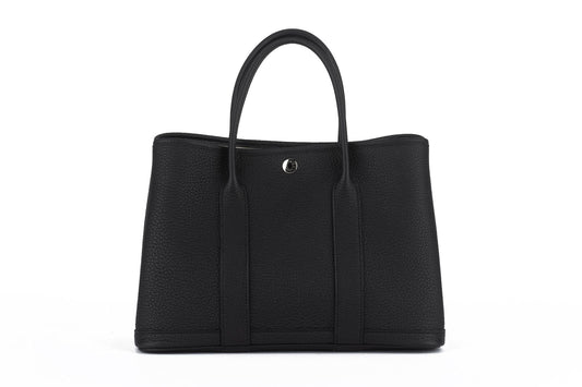 Hermes New Garden Party PM Black Negonda