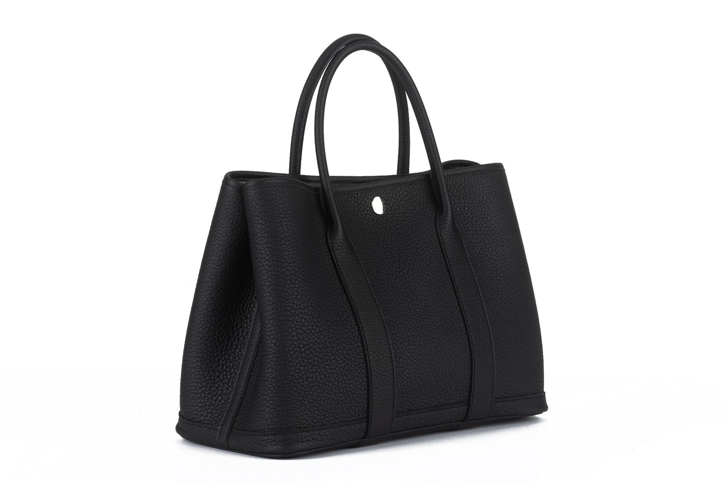 Hermes New Garden Party PM Black Negonda
